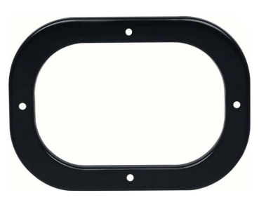 HURST Shift Boot Retainer Plate for 1969 Chevrolet Camaro with Manual Transmission and Console - Black