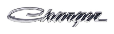 Grill Emblem -B- for 1969 Dodge Charger - Charger Script