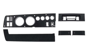 Rallye Dash Bezel Set for 1969 Dodge B-Body Models without AC/with Standard Radio
