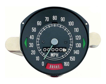 Speedometer for 1969 Pontiac Firebird - Display in Miles
