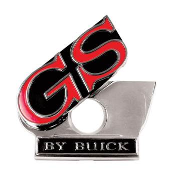 Kofferraumschloss-Emblem für 1969 Buick Skylark GS - GS BY BUICK