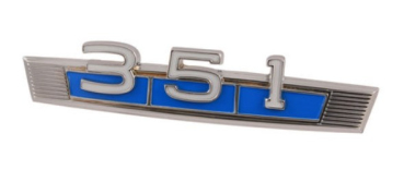 Kotflügel-Embleme für 1969 Ford Fairlane - "351"