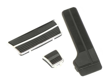 Pedal Pad Kit for 1970-71 Chevrolet Camaro Z/28 with Automatic Transmission and Drum Brakes
