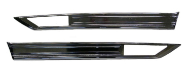 Rear Quarter Panel Moldings for 1970-71 Oldsmobile Cutlass Supreme and SX - Pair