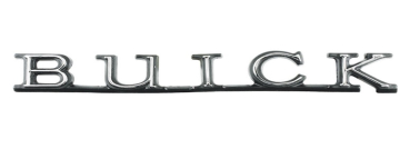 Trunk Emblem for 1970-71 Buick Skylark - Script "BUICK"