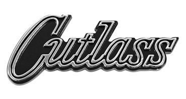 Glove Box Emblem for 1970-72 Oldsmobile Cutlass - Cutlass