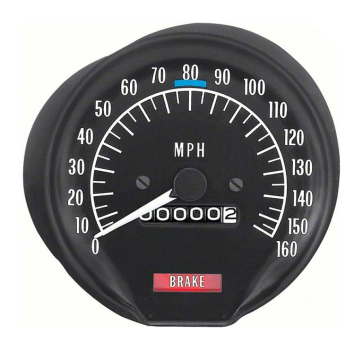 Speedometer for 1970-74 Pontiac Firebird - Display in Miles