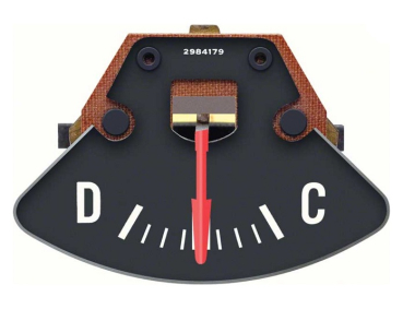 Amp Gauge for 1970-74 Plymouth Barracuda and Cuda with Rallye Gauges