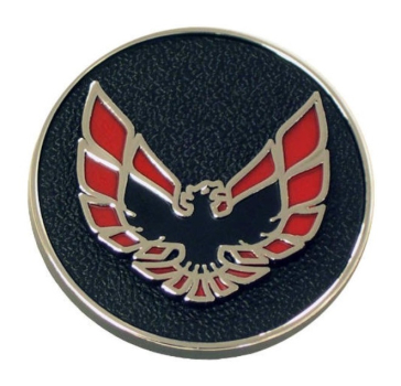 Türpanel-Embleme für 1970-81 Pontiac Firebird - Rot/Schwarz