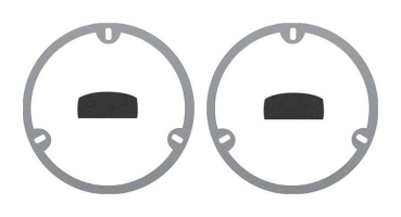 Park/Turn Light Lens Gaskets for 1970 Plymouth Belvedere - Pair