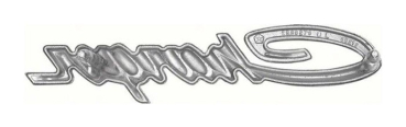 Grill Emblem for 1970 Dodge Charger - Charger Script
