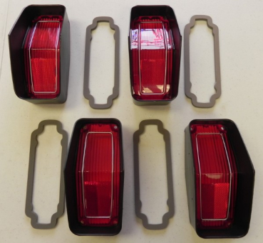 Tail Lamp Lens Set for 1970 Oldsmobile Cutlass Rallye 350