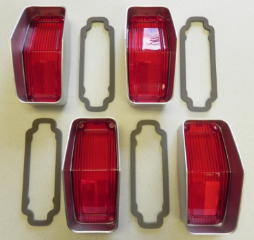 Rückleuchten-Gläser-Set für 1970 Oldsmobile Cutlass "S" und 442