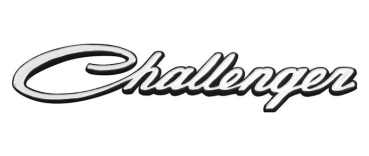 Dash Emblem for 1970 Dodge Challenger - Script Challenger