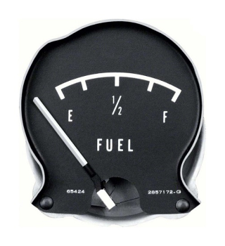 Fuel Gauge for 1970 Plymouth B-Body with Rallye Gauge Package