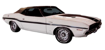 Streifen-Set für 1970 Dodge Challenger und Challenger R/T - Seiten-Streifen