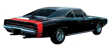 Stripe Set -Bumble Bee- for 1970 Dodge Charger R/T