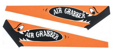 "AIR GRABBER" Hauben-Decals für 1971-72 GTX und Road Runner - Set