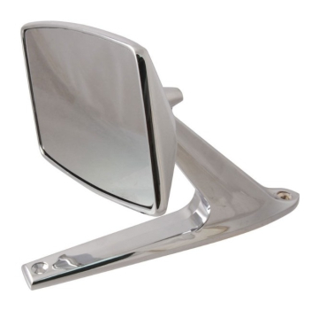 Outside Rear View Mirror for 1971-73 Mercury Cougar - Chrome