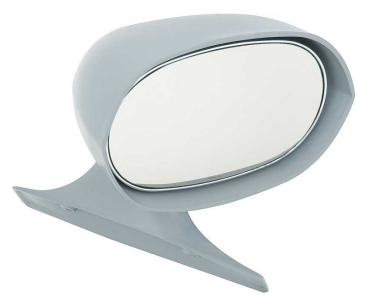 Primered Outer Door Mirror for 1971-74 Dodge B/E-Body models - right hand side