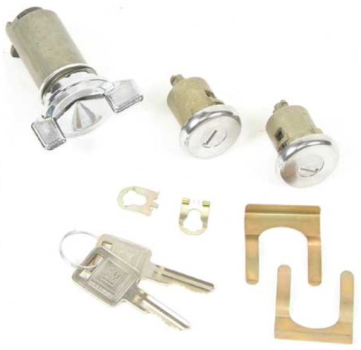 Lock Set -C- for 1971-76 Chevrolet Full Size models