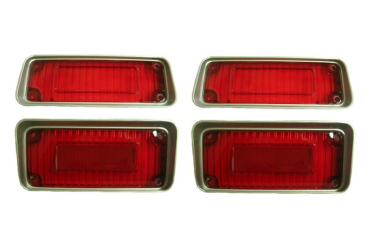 Tail Lamp Lens Set for 1971 Oldsmobile Cutlass, 442 and Cutlass Supreme