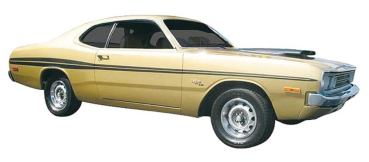 Streifen-Set für 1971 Dodge Demon - Seiten-Streifen