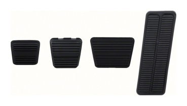 Pedal Pad Kit for 1972-81 Chevrolet Camaro with Manual Transmission - 4-Piece