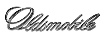 Grille Emblem for 1972 Oldsmobile 98 - Script Oldsmobile