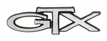 Trunk Lid Emblem for 1972 Plymouth GTX - GTX