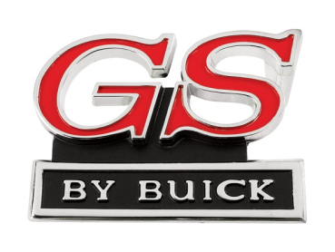Grill-Emblem für 1972 Buick Skylark GS - GS BY BUICK