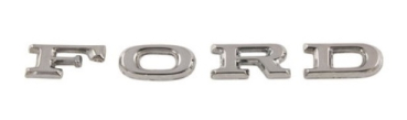 Front Emblem for 1972 Ford Fairlane - Letter Set FORD