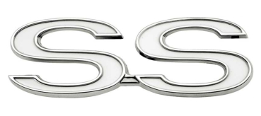 Trunk Emblem for 1973-74 Chevrolet Nova SS models - SS