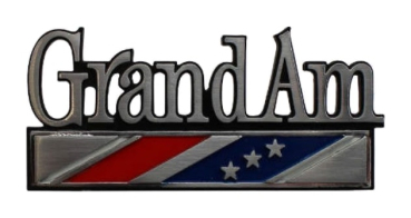Kotflügel-Embleme für 1973-75 Pontiac Grand Am - GrandAm