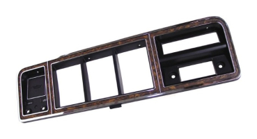 Instrument Panel Cluster Bezel for 1973-79 Ford F100/350 Pickup - without Air Condition / Woodgrain