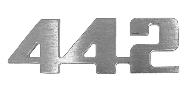 Heck-Emblem für 1974-75 Oldsmobile Cutlass 442 - 442