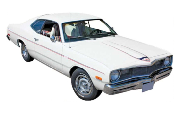 Stripe Set for 1974-75 Dodge Dart Hang 10 - Hang 10 Edition