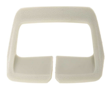 Seat Belt Guides for 1974-76 Chevrolet Camaro - Pair / White