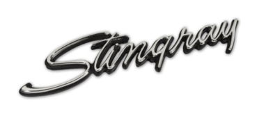 Kotflügel-Embleme für 1974-76 Chevrolet Corvette - Stingray