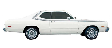 Stripe Set for 1975 Dodge Dart Sport - Side/Roof Stripes