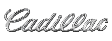 Hauben-Emblem für 1976 Cadillac Seville - Schriftzug Cadillac