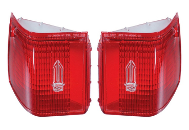 Tail Lamp Lenses for 1976 Cadillac Seville - Pair