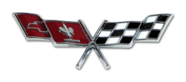 Kotflügel-Embleme für 1977-79 Chevrolet Corvette - Paar