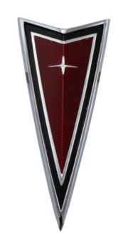 Front Emblem for 1977 Pontiac Le Mans - Arrowhead