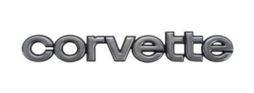Rear Emblem for 1980-82 Chevrolet Corvette - CORVETTE