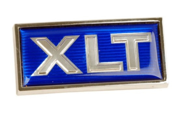 Cowl Side Emblems for 1980-86 Ford F-Series - XLT/Set