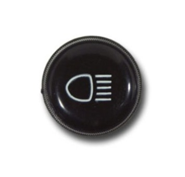 Headlight Switch Knob with Mounting Clip for 1984-85 Chevrolet Corvette