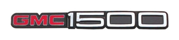 Tür-Embleme für 1988-99 GMC Pickup mit Seiten-Zierleisten - GMC 1500