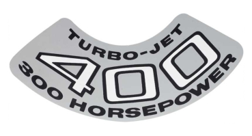 TURBO-JET Air Cleaner Decals ll