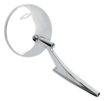 Outer Door Mirror for 1968 Chevrolet Impala - Without Rib On Base/With Bowtie